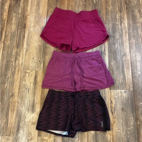 Reebok Pants - Women’s Pink Athletic Shorts Bundle - Size XS